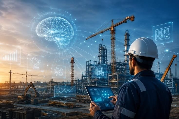 construction company social media management
