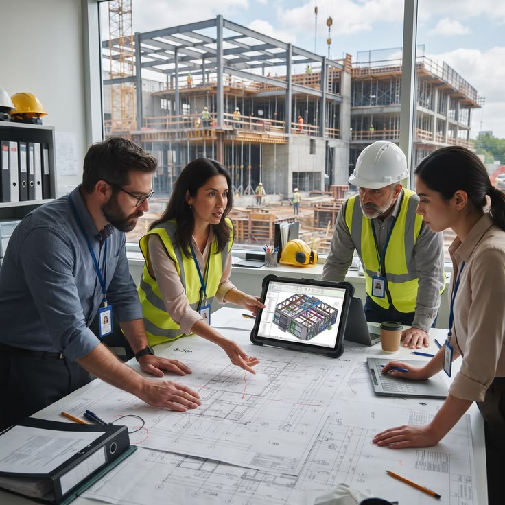 construction company content creation