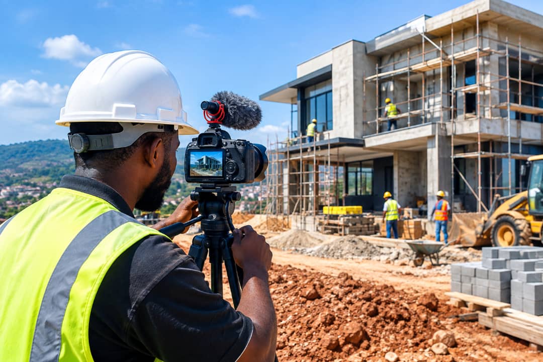 construction company photography and videography